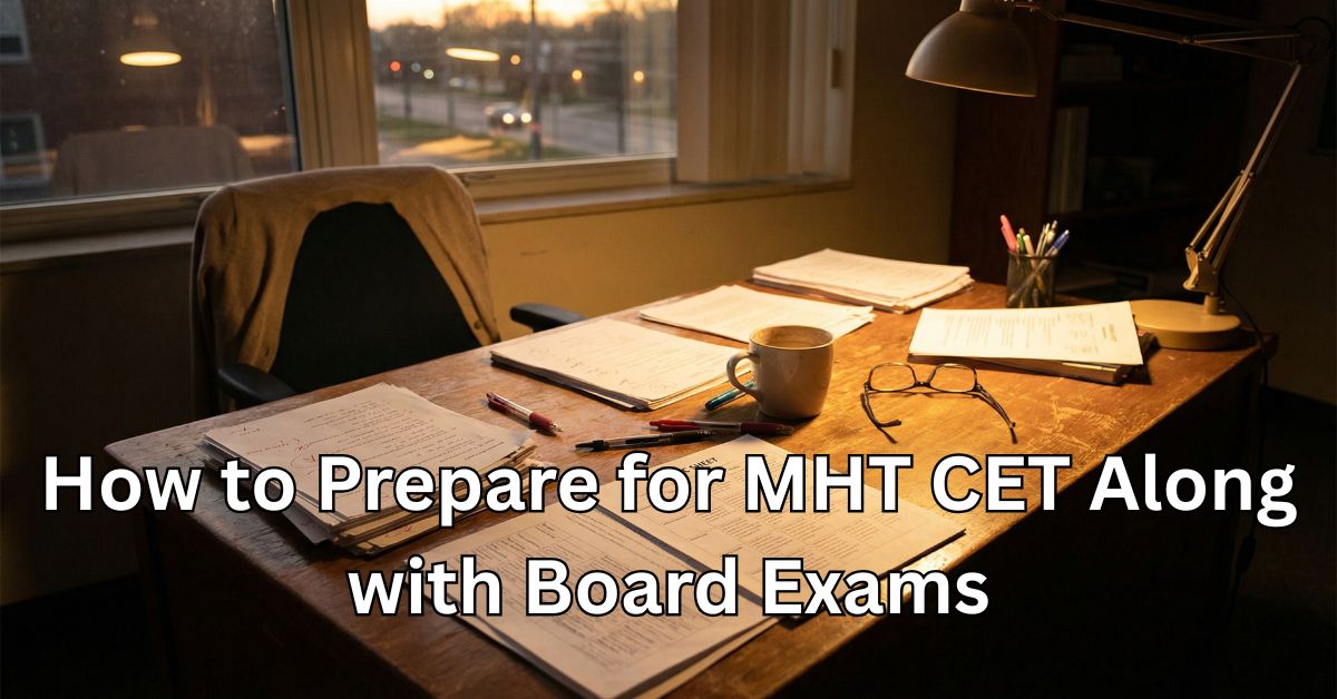 How to Prepare for MHT CET Along with Board Exams